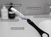 DANIAL Professional Hair Styling Thinning Texturizing Cutting Faether Razor (BLACK_2) view 2