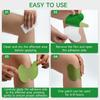 CINSHU International 10 pieces, Natural Knee Pain Relief Patches - Self Heating Herbal Patches for Back, Shoulder, Waist, Neck, Joints, Fast Relief for Joint and Muscle Soreness Pain, Natural Wormwood Herbal Plaster, Arthritis Inflammatiion Patch Sti view 2