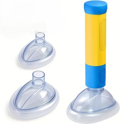 7Seas Emergency Anti-Choking Device for Kids & Adults | Powerful Manual Suction Pump + 2 Silicone Masks | Portable, Reusable Airway Blockage Removal Kit for Home Safety, Travel & Public Places