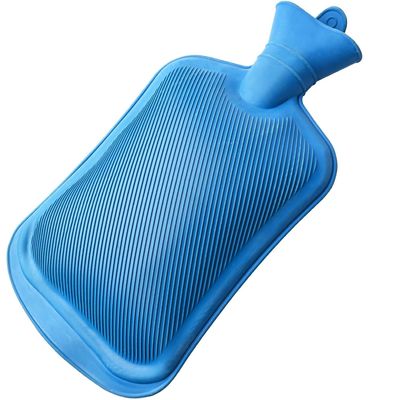 2L Rubber Hot Water Bag for Pain Relief Rubber Heating Bag for Period Cramps | Leak-Proof Design with Washer & Fishtail Inlet | Reusable Warm Heat Pack for Back, Neck, Joint Pain & Injuries