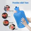 2L Rubber Hot Water Bag for Pain Relief Rubber Heating Bag for Period Cramps | Leak-Proof Design with Washer & Fishtail Inlet | Reusable Warm Heat Pack for Back, Neck, Joint Pain & Injuries view 2
