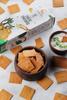 The Growing Giraffe Ragi Cookies & Cheese Crackers Combo | 100% Natural, Healthy & Nutritious Snacks for Kids & Adults | Wholesome Baked Biscuits Made with Ragi, Whole Grains & Real Cheese | (160g Ragi + 60g Cheese) view 3