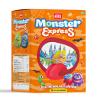 Hugs Monster Chocolate Eggs with Surprise Toy  Biscuits Dipped in Chocolate & Milk Cream | Fun Kids Chocolatey Snack & Party Gift | Surprise Toy Inside Each Egg (33 pcs in a Box) view 1
