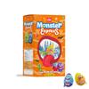 Hugs Monster Chocolate Eggs with Surprise Toy  Biscuits Dipped in Chocolate & Milk Cream | Fun Kids Chocolatey Snack & Party Gift | Surprise Toy Inside Each Egg (33 pcs in a Box) view 4