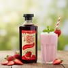 Carmine Zero Sugar Strawberry Syrup  330g | New & Improved Recipe | Sweetened with Pure Monk Fruit | Natural, Plant-Based Sweetener | No Added Sugar or Artificial Ingredients view 4