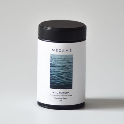 Mezame | Mizu Matcha Tea Ceremonial Grade | Japanese Organic Usucha Matcha Powder Kagoshima | Rich in Antioxidants & L-Theanine | 50g