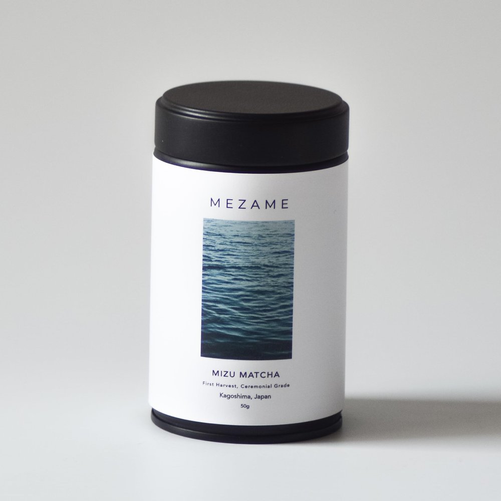 Mezame | Mizu Matcha Tea Ceremonial Grade | Japanese Organic Usucha Matcha Powder Kagoshima | Rich in Antioxidants & L-Theanine | 50g