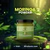 AFruitonic A Healthy Choice 100% Organic Moringa Powder 100g | Moringa Leaves Powder | From Pure Moringa Leaves | Gives Natural Energy & Nutrients | Drumstick Leaf Powder | Immunity Booster view 2