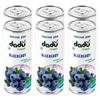 Dadu Fresh Blueberry Juice | Pure Natural Fruit Healthy Beverage | Not from Concentrate, No Added Sugar, No Preservatives or Artificial Flavours | Vitamin Rich & Naturally Refreshing | 6 Cans x 320ml (1920ml) view 1