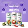 Dadu Fresh Fruit Juice Combo Pack | Avocado & Mango, Rambutan, Peach, Blueberry, Cranberry, Plum | Pure Natural Fruit Healthy Beverage | Not from Concentrate, No Added Sugar, No Preservatives or Artificial Flavours | Vitamin Rich & Naturally Refreshi view 4