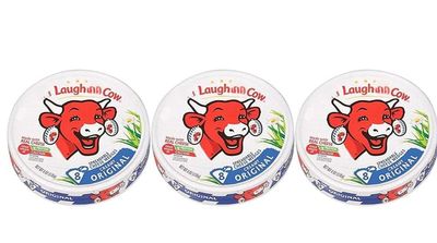 Laughings Cow Original Cheese Triangle Portion Delicious 120g Pack of 3 (Imported)