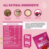 NIHKAN Beetroot Protein Thin Crackers | 100% Baked Chips Healthy Snack | Gluten Free High Protein Crisps | No Palm Oil, No Preservatives, Fibre Rich & All Natural -100g view 2