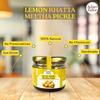 Achari Zaika Lemon Khatta Meetha Pickle | Sweet & Sour Nimbu Ka Achar | Homemade, 100% Natural, Sun-Dried | No Preservatives, Authentic Punjabi Recipe | 250g view 4