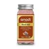 Anadi Sutra Black Salt 100g in Glass Bottle | Himalayan Kala Namak for Chaat, Raita, Fruit Mixes, Snacks & Indian Cooking | Fine Mineral-Rich Salt with Distinct Aroma | Neat Kitchen Storage Bottle view 1