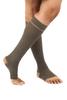 Class 2 Compression Stockings for Varicose Veins | Varicose Veins Stockings For Men And Women | Gentle Compression & All-Day Relief - | Open Toe | Knee Length (2332 mmHg) Large view 1