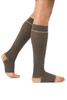 Class 2 Compression Stockings for Varicose Veins | Varicose Veins Stockings For Men And Women | Gentle Compression & All-Day Relief - | Open Toe | Knee Length (2332 mmHg) Large view 3