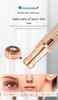BIY ENTERPRISE 3-in-1 Eyebrow Trimmer for Women - Facial Hair Remover Machine For Women - Face,Upper Lips,Cheek, Chin and Nose Hair Remover, USB RECHARGEABLE Epilator With Ring Light (Rose Gold) view 3