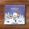 Christmas Holiday Printed Paper Napkins, Festive Snowman and Santa Design, 3-Ply Napkin (25 Pulls Per Pack, 33x33 cm)- Napkins for Daily Use, Dining, Parties, Events and Festive Occasions view 3
