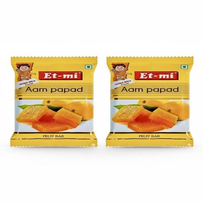 Et-mi Aam Papad | Traditional Indian Mango Fruit Bar | Sweet and Tangy Snack