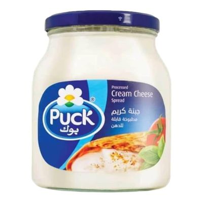 Puck Cream Cheese Spread 500g, Smooth and Creamy Cheese Perfect for Spreading and Cooking
