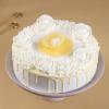 FlowerAura Premium Combo of Fresh Live 3 Purple Flower Bouquet With Delicious 500g Pineapple Cake For Birthday | Anniversary | Valentine's Day | New Year | Christmas (Same Day Delivery) view 3