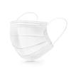 Disposable Face Masks, 3-Ply, Pack of 100, with Nose Clip and Elastic Ear Loops for Adults (White) view 1
