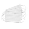 Disposable Face Masks, 3-Ply, Pack of 100, with Nose Clip and Elastic Ear Loops for Adults (White) view 2