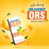 Orasore ORS Ready to Drink Oral Rehydration Solution | Vital Electrolytes for Instant Hydration | Helps Restore Fluids Lost Due to Heat, Sweating, Loose Motion & Vomiting | WHO Formula | Orange Flavour (Pack of 4) view 2