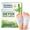 DOURMAA ORGANICS Herbal Detox Foot Patches with Natural Bamboo Vinegar for Body Cleansing, Stress Relief & Better Sleep | Foot Pads for Daily Wellness | Pack of 5-50 Patches view 1