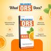 Orasore ORS Ready to Drink Oral Rehydration Solution | Vital Electrolytes for Instant Hydration | Helps Restore Fluids Lost Due to Heat, Sweating, Loose Motion & Vomiting | WHO Formula (Pack of 6, Orange) view 3
