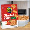 DECADENT FOODS RITZ Toasted Chips Veggie Flavored Crackers, Crispy Snacks with Natural Vegetable Seasoning, 229g (Product Of USA) view 3