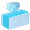 Glovery 3-Ply Disposable Face Masks Non-Woven, Breathable, Soft Ear Loops, Adjustable Nose Clip Protective Mask for Daily Use, Travel, School, Office (500, Blue) view 1