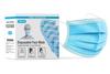 ANGELSAFE Nonwoven Fabric 3Ply Disposable Surgical Face Mask with Nose Clip Blue, Without Valve, for Unisex (50) view 1