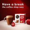 Nescafe Dolce Gusto KitKat Hot Chocolate Pods 256g Box  Compatible with Dolce Gusto Machines | 16 Capsules | Creamy Cocoa Drink with Signature KitKat Flavour | Rich, Smooth & Velvety Texture | Perfect for Home, Office & Chocolate Lovers  (Imported- view 4