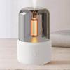 2 in 1 Table Lamp and Air Humidifier - Aromatherapy, Candlelight Effect Essential Oil Diffuser for Home, Office, and Car,Room (WHITE) view 1