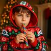 Christmas Rainbow Candy Canes By COUGAR 12pcs | Mixed Fruit Flavour Christmas Candy | Colourful Festive Treats for Decoration, Snacking, Hot Chocolate Topping, Party Bags & Holiday Gifting | Individually Wrapped (144g) view 2