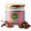 Bliss by Anju Vegan Dark Chocolate Blueberry Burfee 150g | Contains 13g Protein Per Pack | Clean-Label Plant-Based Mithai | No Added Sugar or Dairy | Gluten-Free | Premium Cacao & Real Blueberries view 1