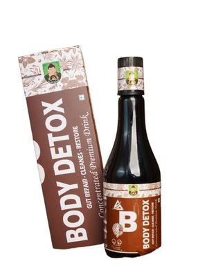 Body Detox Premium Herbal Drink  Natural Extract Formula for Cleansing & Detoxification | 500ml Bottle for Detox, Skin Health & Digestive Wellness | Herbal Cleansing Drink
