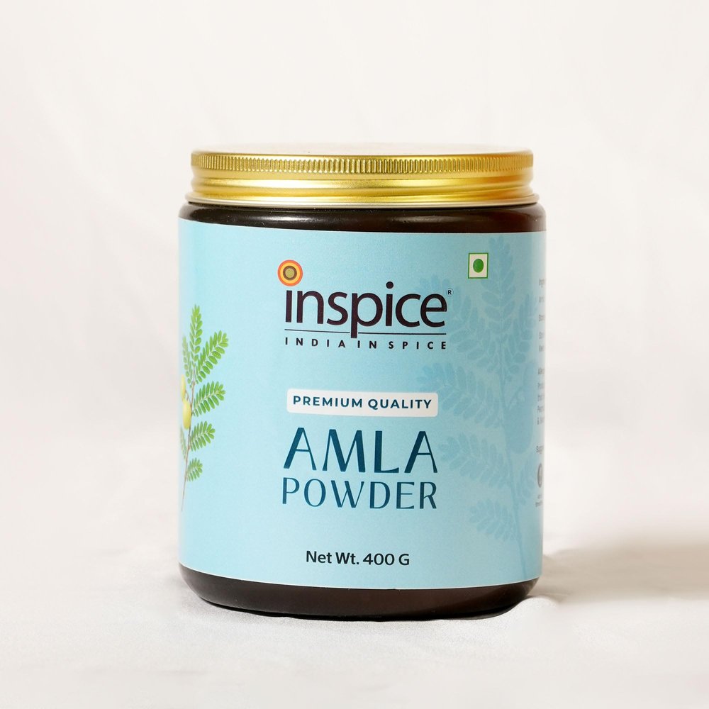 Inspice Amla Powder 400g | Pure & Natural Indian Gooseberry | Ayurveda Herbal Powder for Daily Wellness
