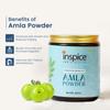 Inspice Amla Powder 400g | Pure & Natural Indian Gooseberry | Ayurveda Herbal Powder for Daily Wellness view 2