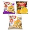 JBBB Combo Of Moong Special Garlic Papad Plain + TAX moong special lahsun Paapadd + Moong Papad Plain - 1200g (400g Each) | Traditional Indian Taste, Aroma & Flavour | Home Made, Healthy & Tasty view 1