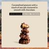Manam Chocolate Peanut Praline Cluster - 45% Milk Chocolate, 200g view 3