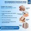 Comfy Fit Premium Medical Compression Stockings For Varicose Veins | Thigh Length DVT Stocking Class II (23-32 Mm Hg) Stockings For Women & Men | Beige, 1 Pair, (Medium) view 4