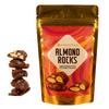 Ambriona Almond Rocks | 45% Dark Chocolate Coated Almonds | Coconut Sugar Sweetened | Plant-Based | Gluten Free | Source of Dietary Fiber | No Refined Sugar| 100g view 1