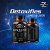 GenZ Grow Lung and Liver Detox Supplement with Milk Thistle Extract 600mg (30:1) N-Acetyl Cysteine| Cordyceps| Beetroot| Support Fatty Lung and Liver and helps Detoxification & Digestion (Pack of 2) view 4