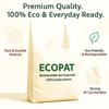 ECOPAT Biodegradable Carry bag XS [10X12] | Eco friendly-Bio bags for home, grocery, shopping | Polythene free Bags | Durable & Recyclable Material view 3