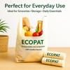 ECOPAT Biodegradable Carry bag 1KG [24X30] Ultra XXL | Eco friendly-Bio bag for home, grocery, trash | Polythene free | Strong & Recyclable view 4