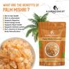 AJURWEDAEAT Palm Mishri Candy  Natural Palm Sugar Crystals (Tal Mishri) | Natural Sweetener | Rich in Antioxidants & Minerals | Boosts Energy, Aids Digestion & Supports Immunity (350 GM - Pack Of 2) view 4